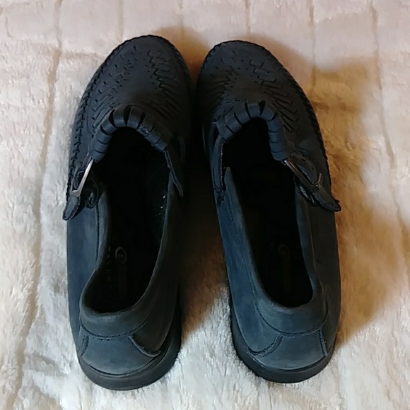 DEXTER WALKMOCS SHOES - NAVY BLUE - SIZE 8 MED. - Picture 2 of 6